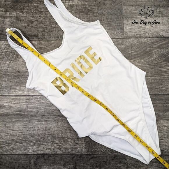Elightvap Bride One Piece Swimsuit Size M - Picture 5 of 6